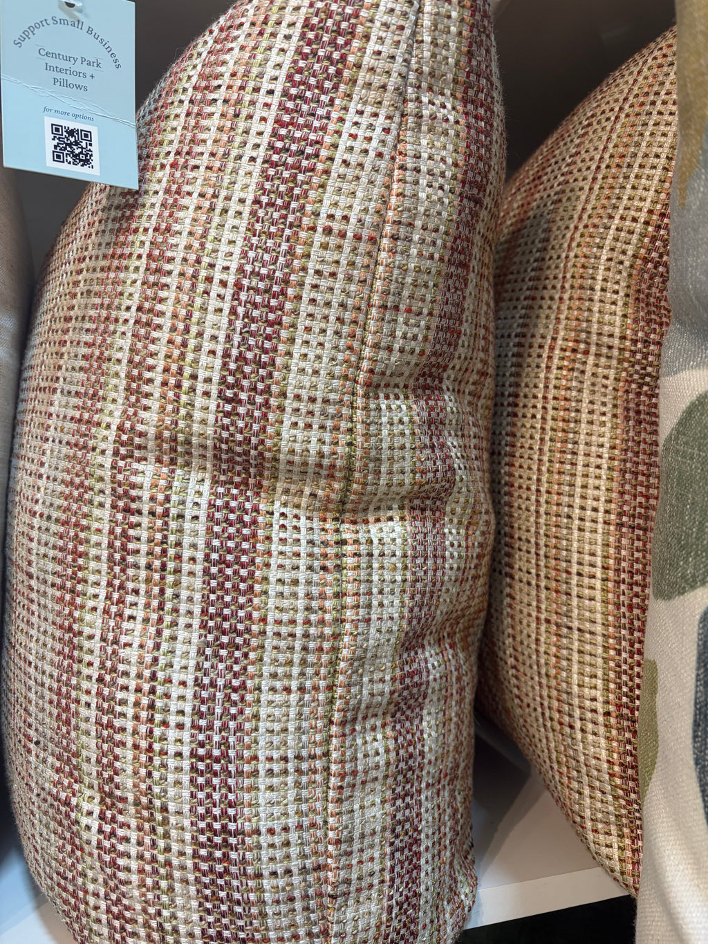 Multi color Tweed Pillow