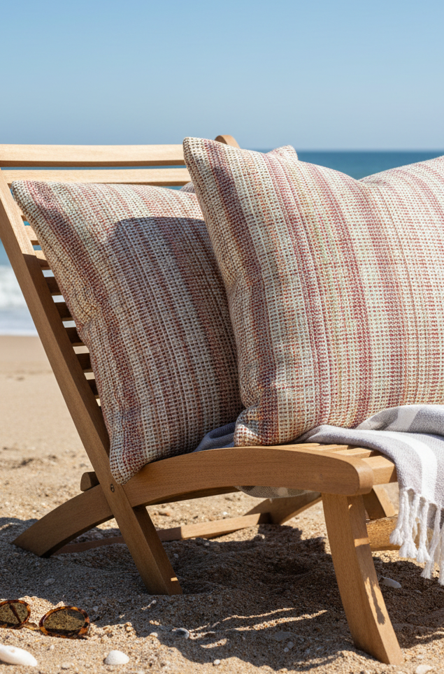 Multi color Tweed Pillow