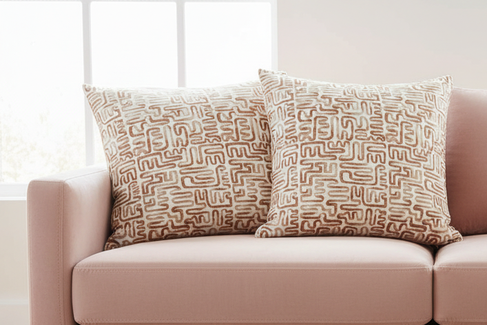Minis Blush/Ivory  Pillow