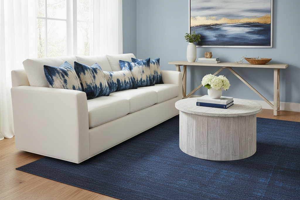 Kanoko saphire velvet pillow