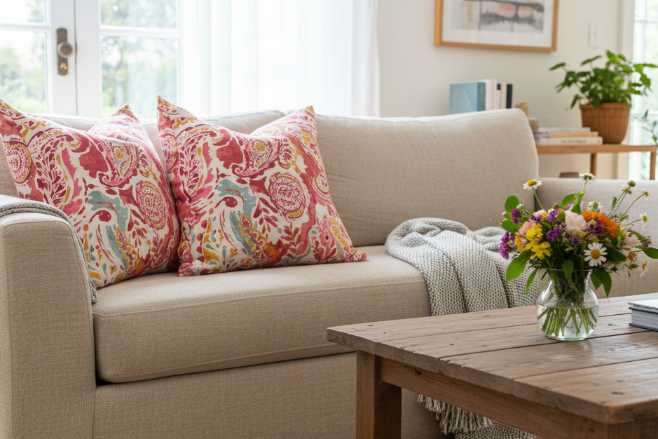 Bright Happy Pillow