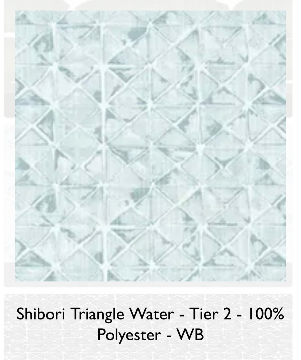 Shibori Triangle Water pilloP
