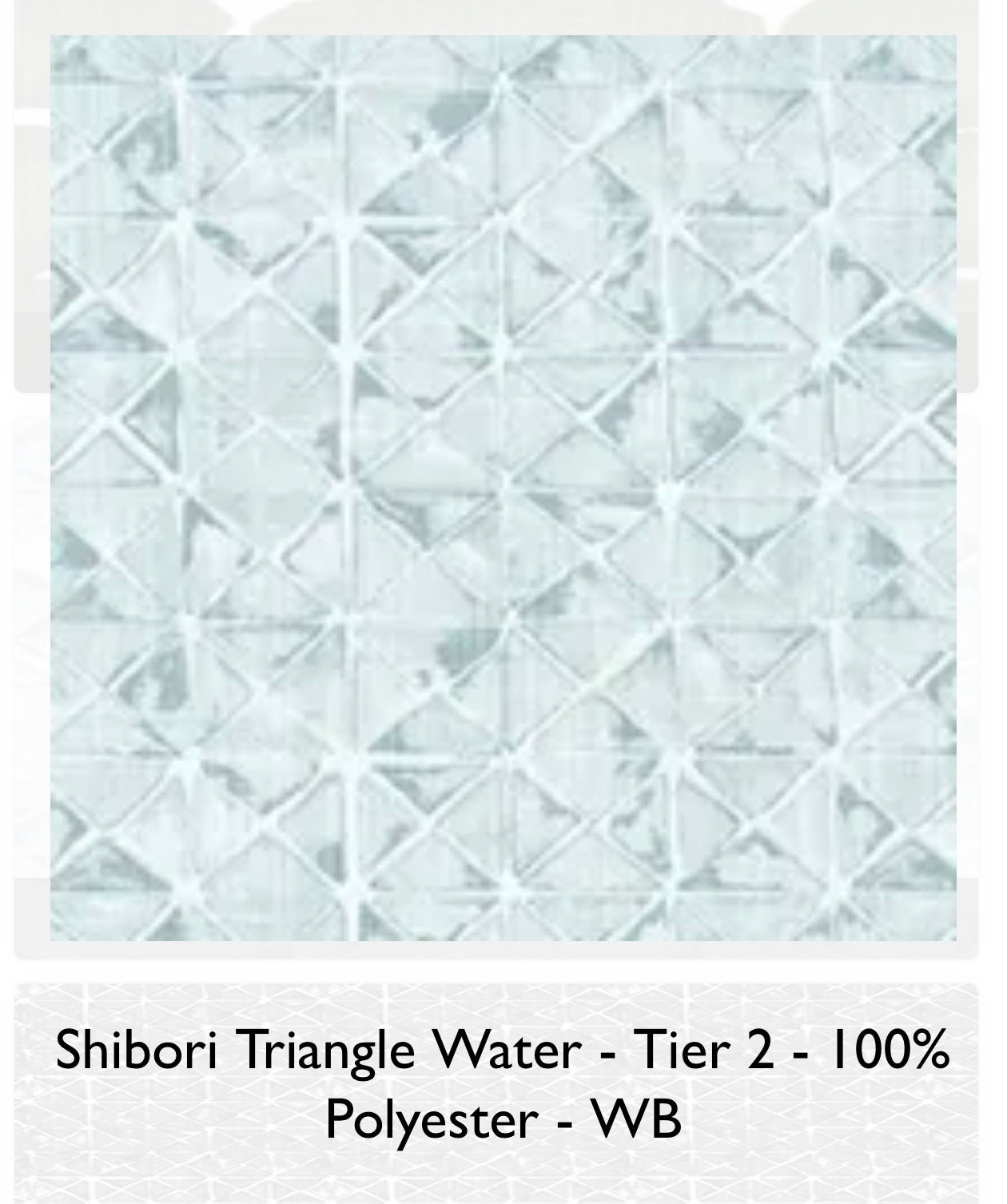 Shibori Triangle Water pilloP