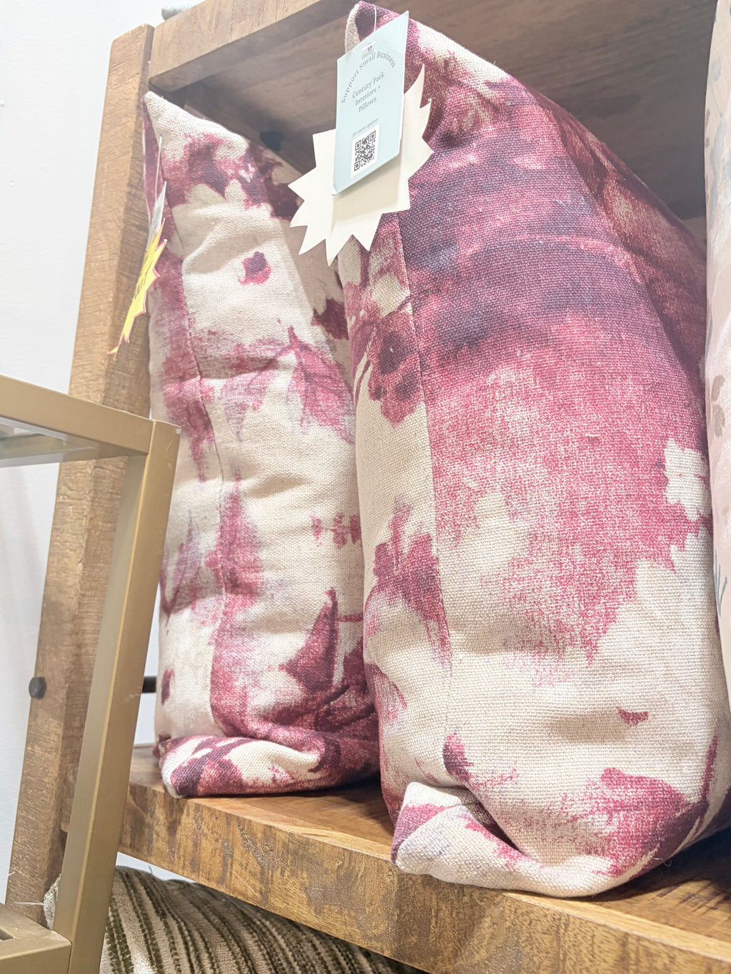 Mariko Berry Designer pillow