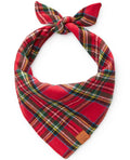 TARTAN PLAID SMALL bandana (TEH FOGGY DOG)